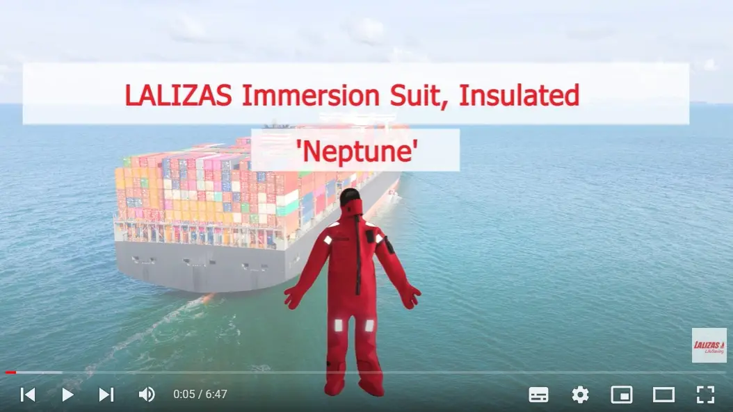 Immersion Suit ‘Neptune’, Insulated