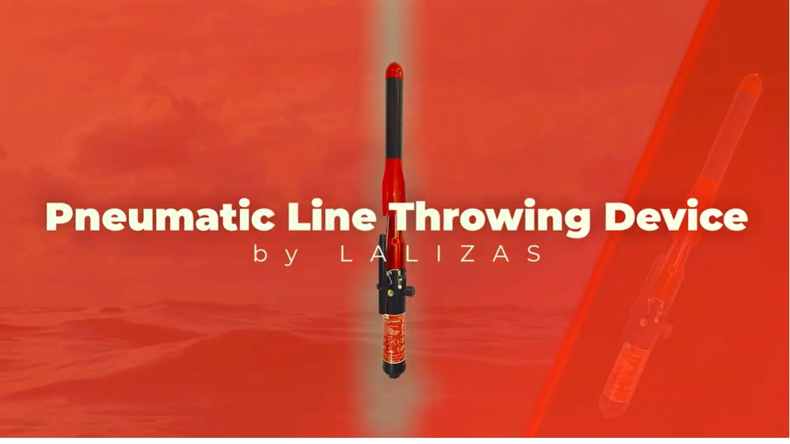 LALIZAS Pneumatic Line Throwing Device